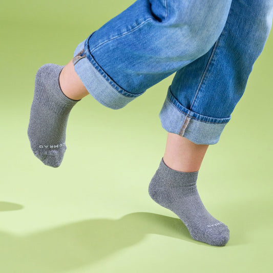 Comrad Ankle Compression Socks, 4 Pack – shown worn
