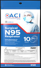 Load image into Gallery viewer, ACI Medical & Surgical N95 Respirator (10 Masks)