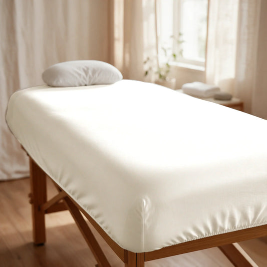 Bamboo is Better Cooling Bamboo Spa Fitted Sheet, Ivory – product photo
