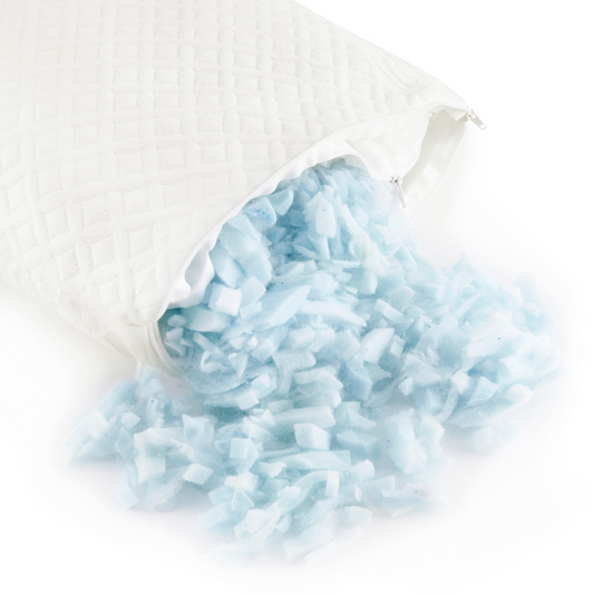 Bamboo is Better Adjustable Bamboo Cooling Spa Pillow – fill close-up