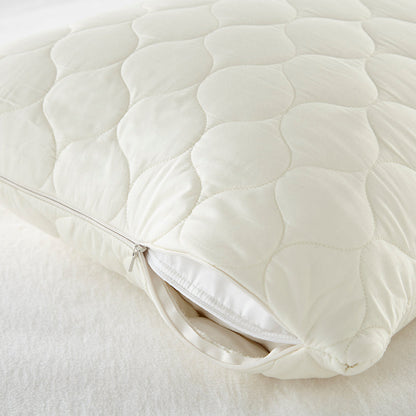 Whisper Organics Organic Cotton Quilted Pillow Protector – product photo