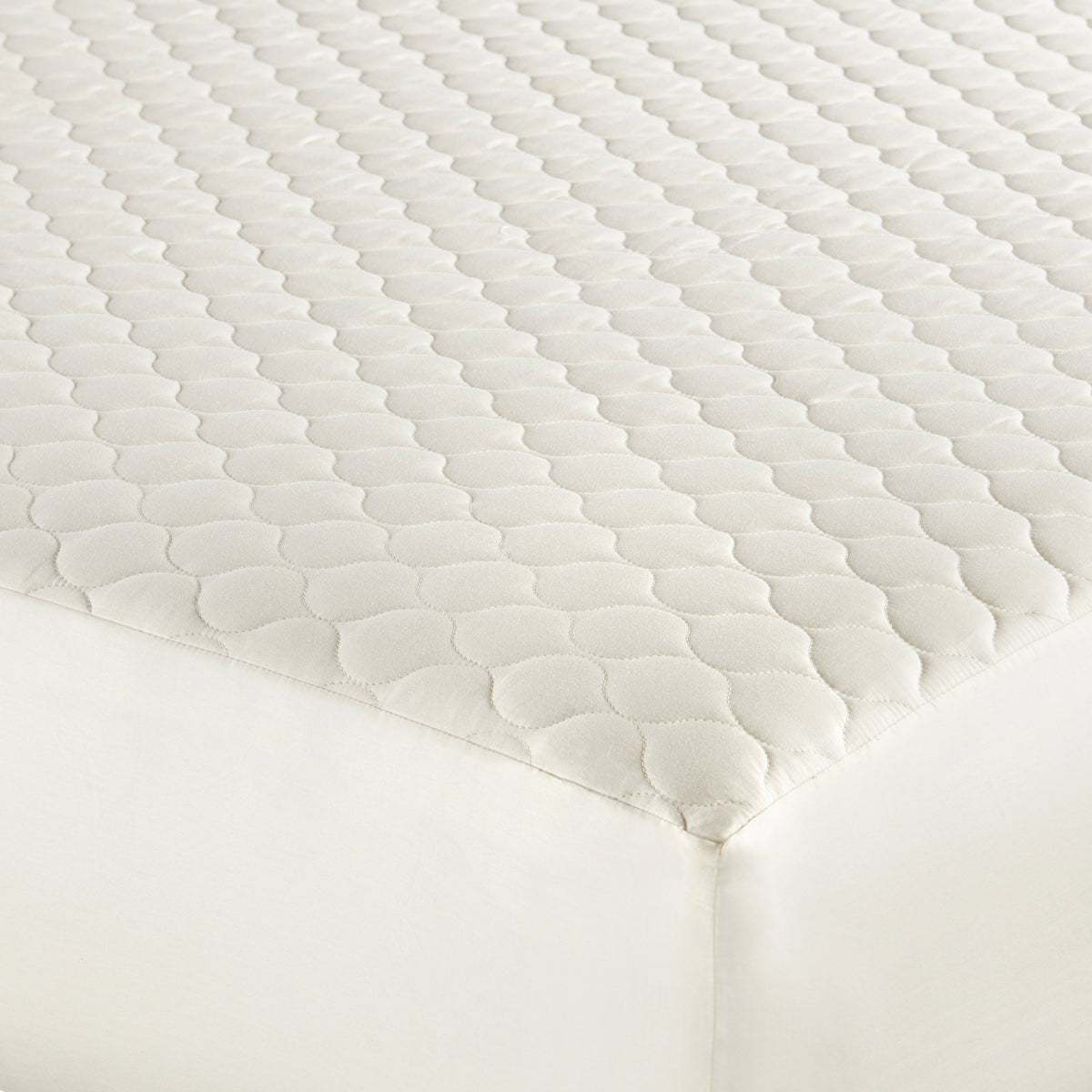 Whisper Organics Organic Cotton Quilted Mattress Pad – product photo
