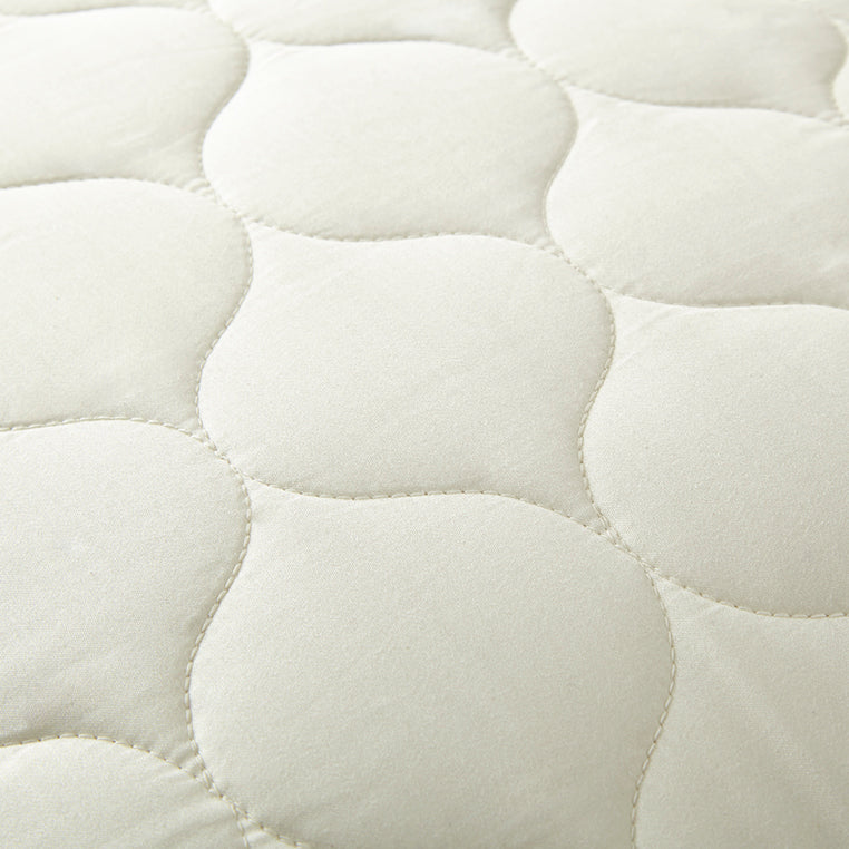 Whisper Organics Organic Cotton Quilted Pillow Protector – product photo