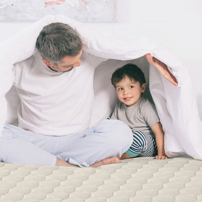 Whisper Organics Organic Cotton Quilted Mattress Pad – product photo