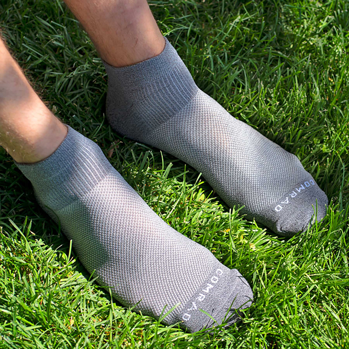 Comrad Ankle Compression Socks, 3 Pack – shown worn