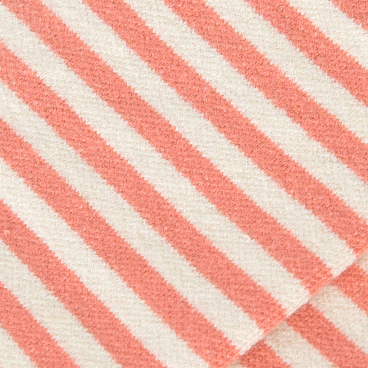 Comrad CloudCotton Compression Socks, Stripes, Cream/Terra Cotta – fabric close-up