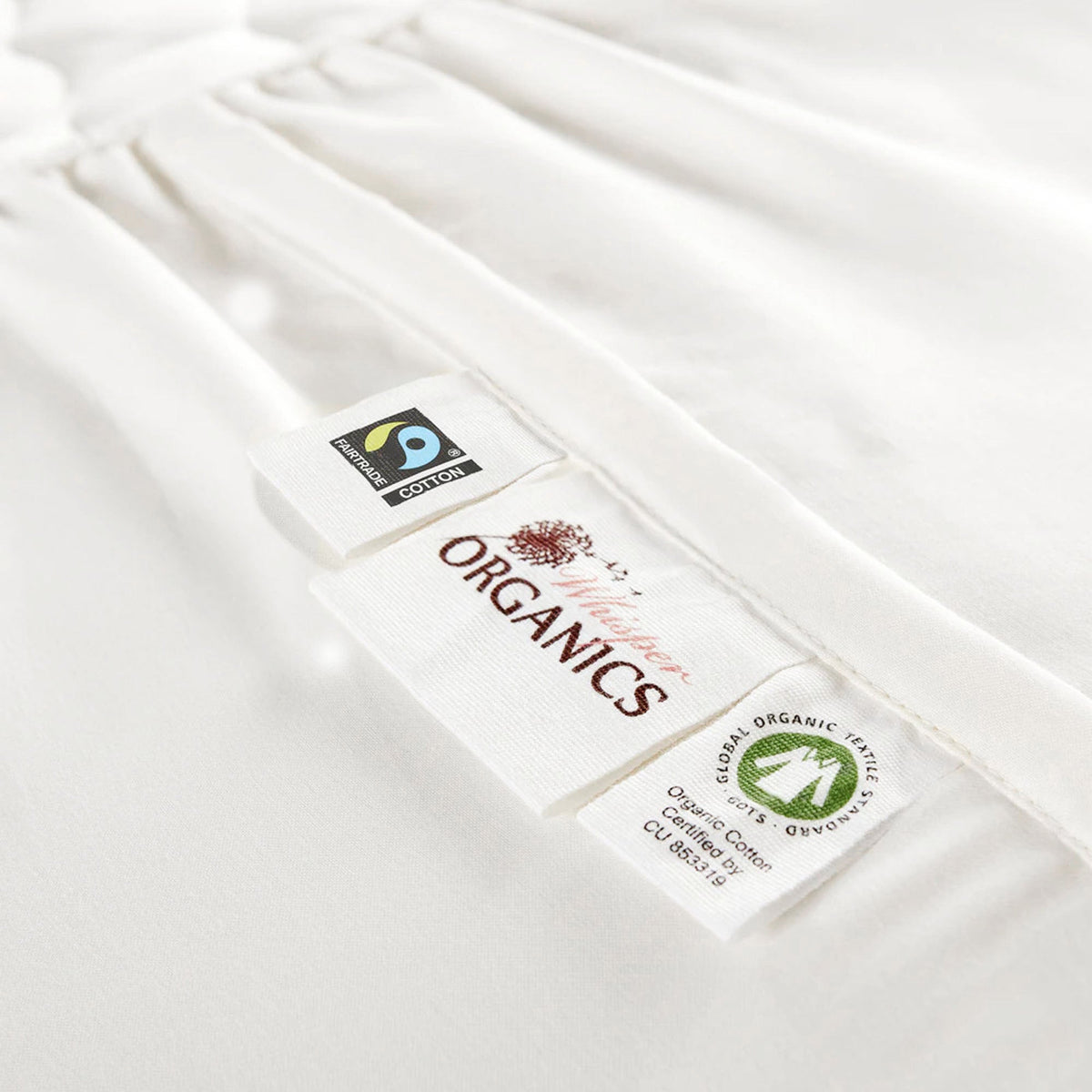 Whisper Organics Luxury Organic Cotton Quilted Mattress Pad – product photo