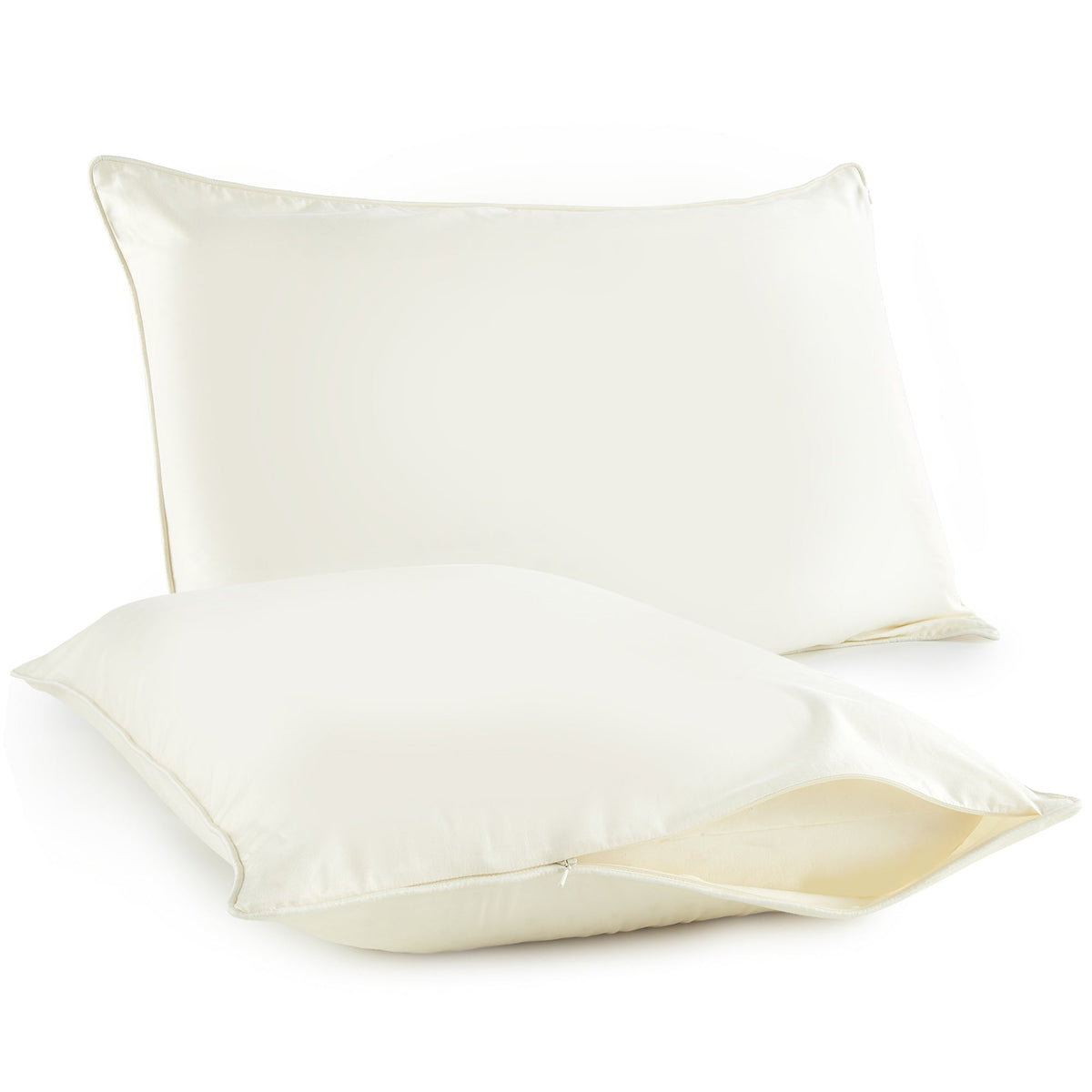 Whisper Organics 500 TC Organic Cotton Pillow Protector – product photo
