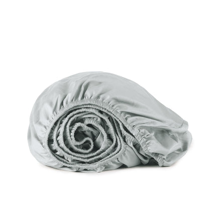 Whisper Organics 300 TC Organic Sateen Fitted Sheet, Shore – product photo