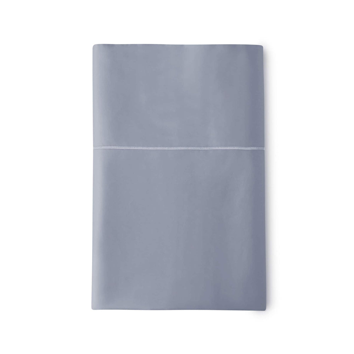 Whisper Organics 300 TC Organic Sateen Flat Sheet, Mineral – flat lay