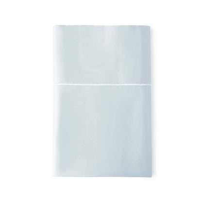 Whisper Organics 300 TC Organic Sateen Flat Sheet, Powder – flat lay
