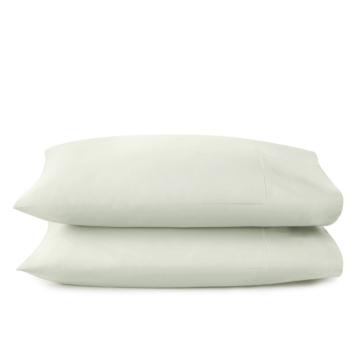 Whisper Organics 300 TC Organic Sateen Pillowcase Set, Pastel Green – product photo