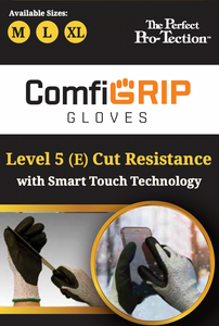 ComfiGrip Level 5 Cut Resistent Touch Sensitive Work Gloves