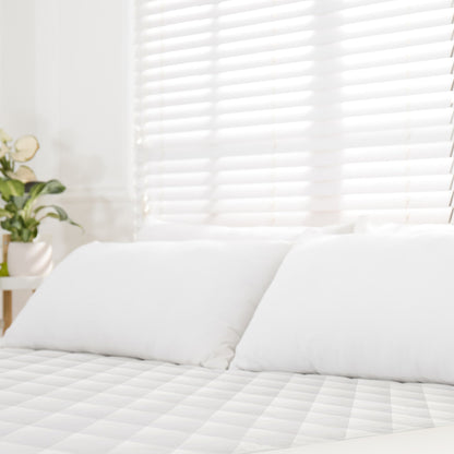 Whisper Organics Luxury Organic Cotton Quilted Mattress Pad – product photo