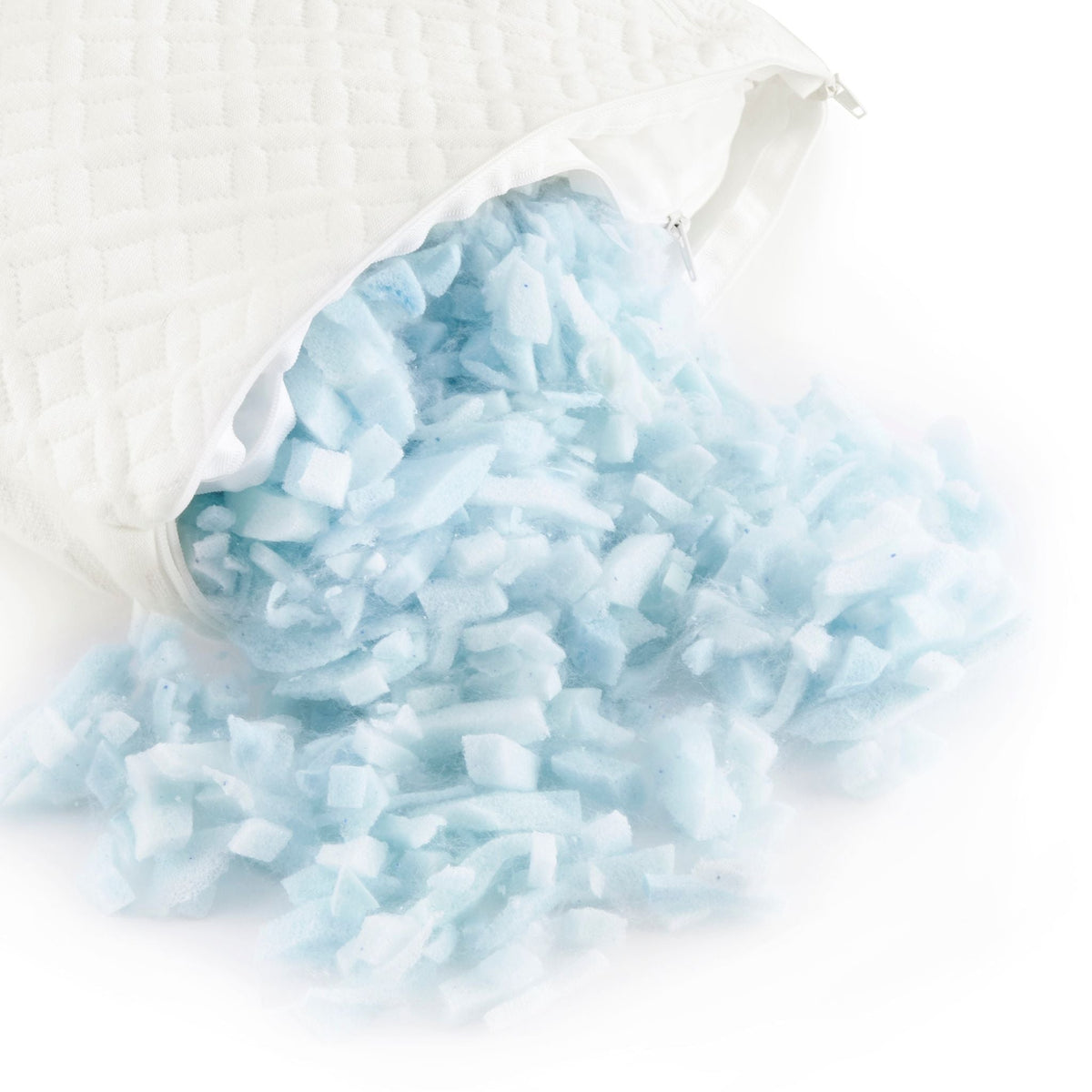Bamboo is Better Gel-Infused Memory Foam Pillow Refill – shredded memory foam fill