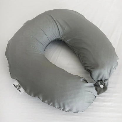 Bamboo is Better Cooling Bamboo Travel Pillowcase, Silver – product photo