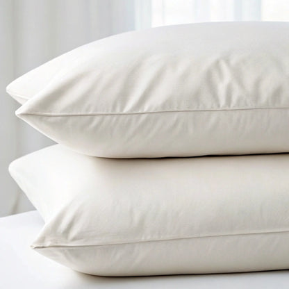 Bamboo is Better Copper Infused Bamboo Pillowcase, Powder White – close-up