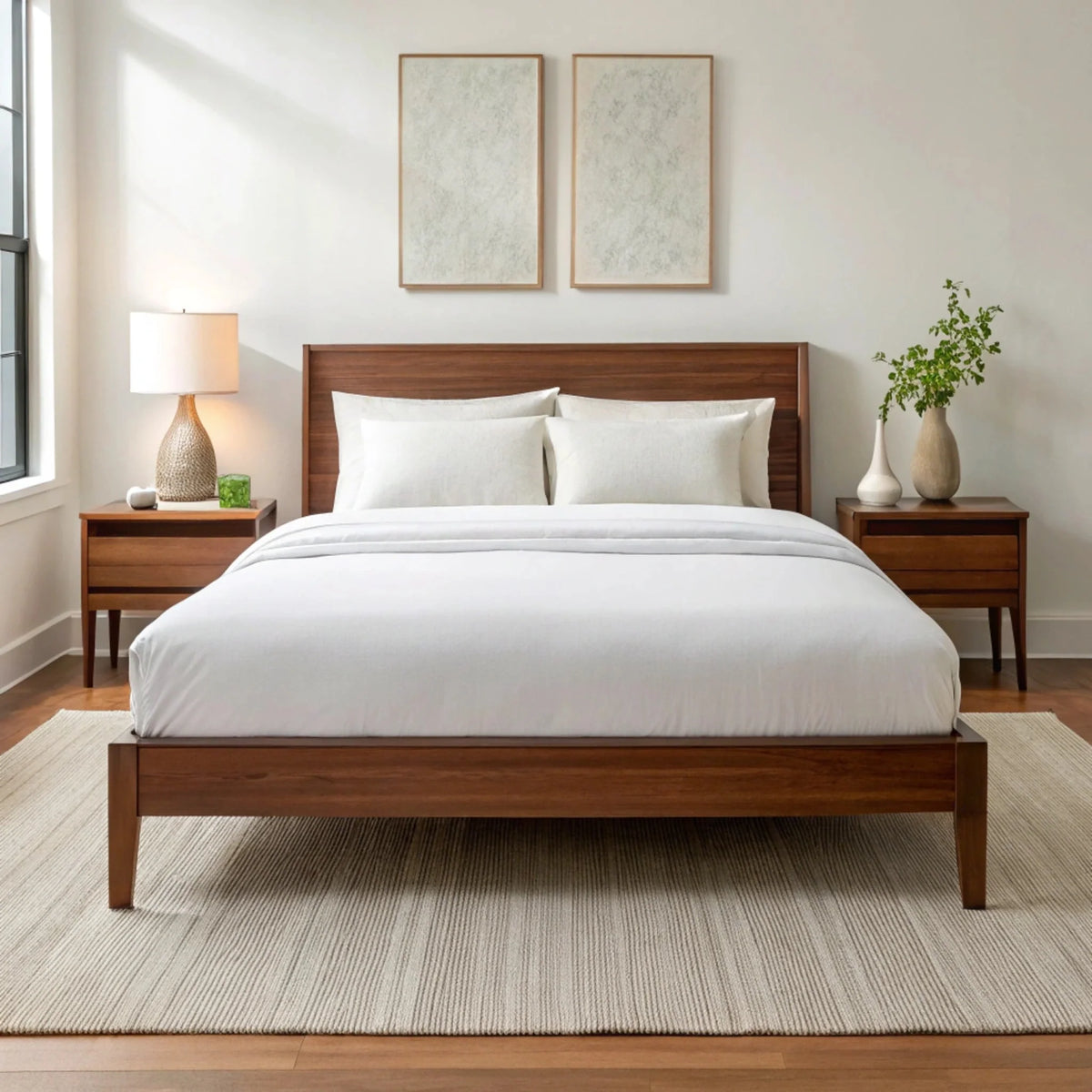 Bamboo is Better Copper Infused Bamboo Sheet Set, Powder White – lifestyle photo