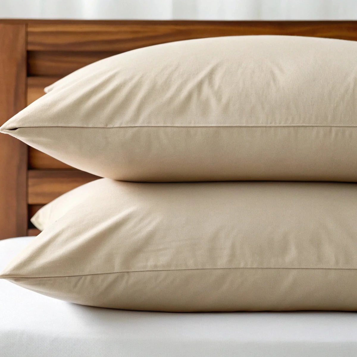 Bamboo is Better Copper Infused Bamboo Pillowcase, Summer Sand – close-up