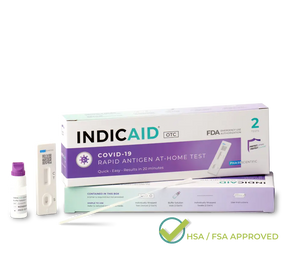 COVID-19 Rapid Antigen At-Home Test (OTC) 2 Tests Per Kit