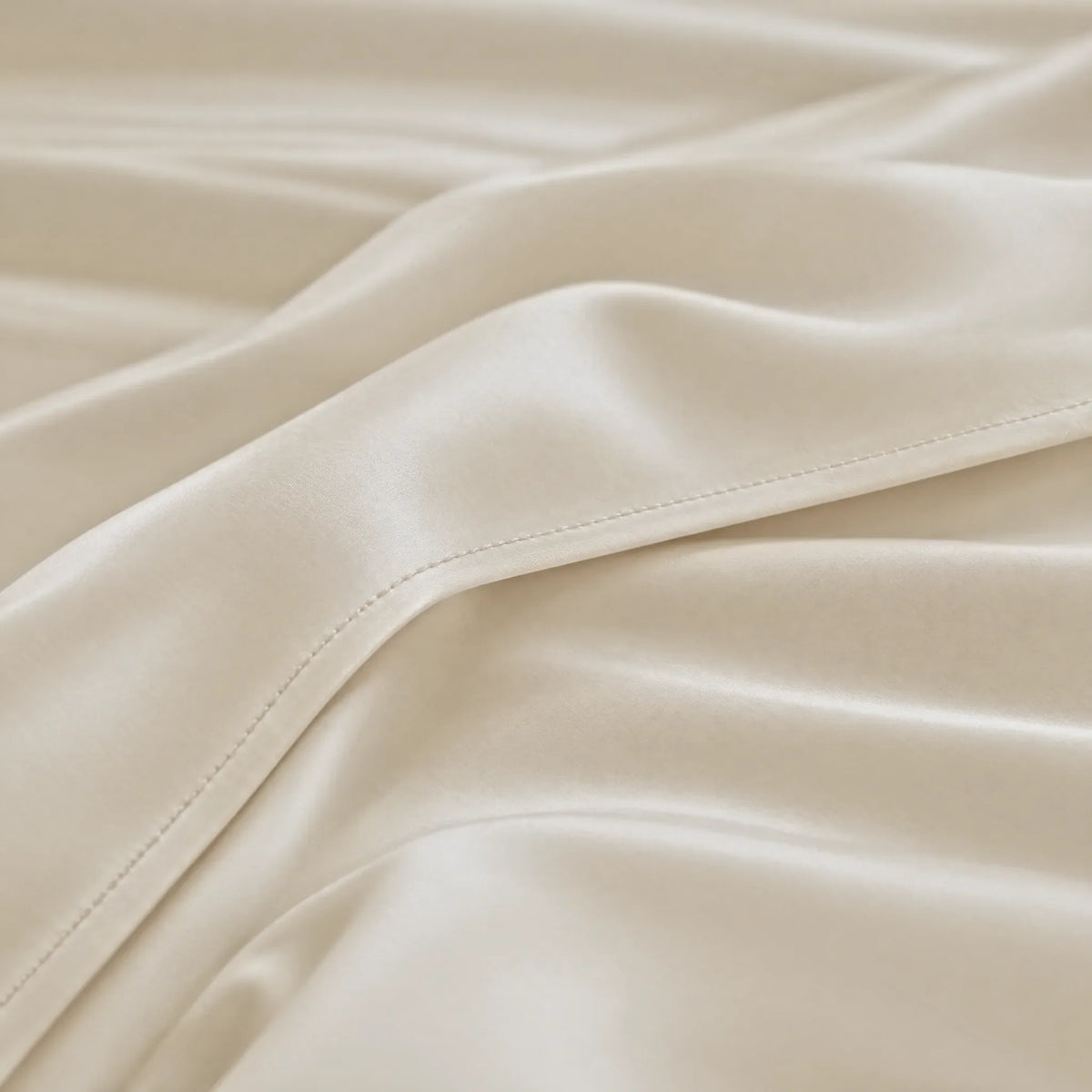 Bamboo is Better Cooling Bamboo Travel Pillowcase, Ivory – fabric close-up