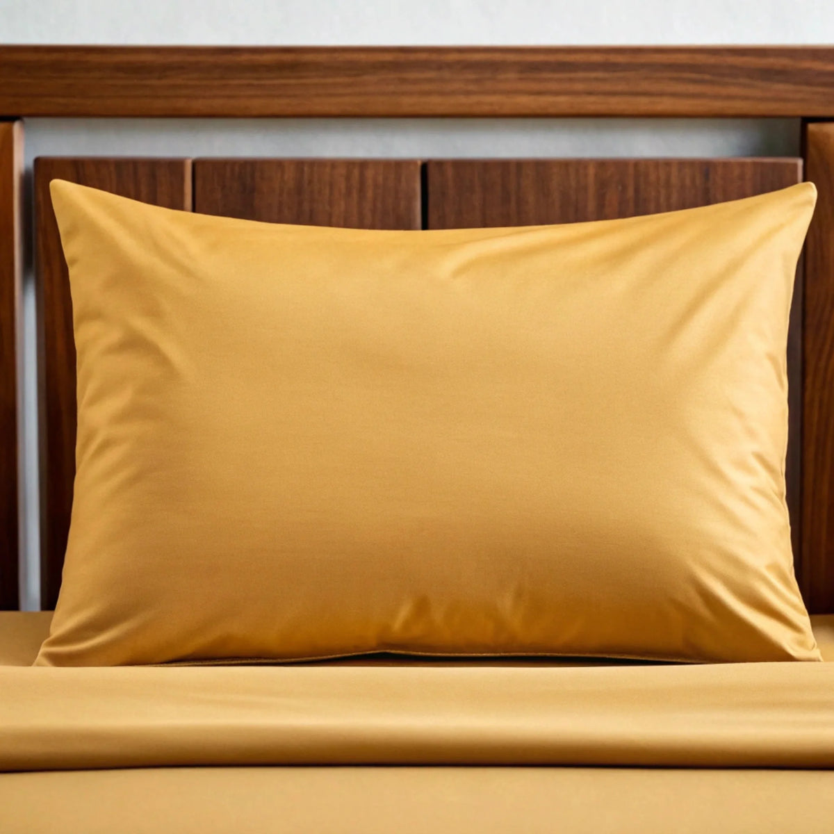 Bamboo is Better Copper Infused Bamboo Pillowcase, Mustard – product photo