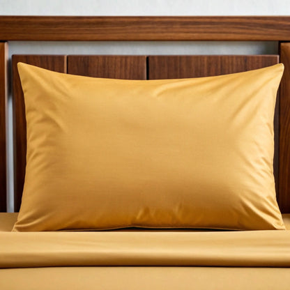 Bamboo is Better Copper Infused Bamboo Pillowcase, Mustard – product photo