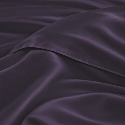 Bamboo is Better Cooling Bamboo Travel Pillowcase, Royal Purple – fabric close-up
