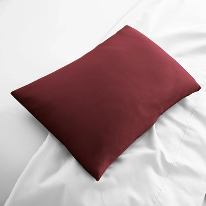 Bamboo is Better Cooling Bamboo Travel Pillowcase, Ruby Red – product photo