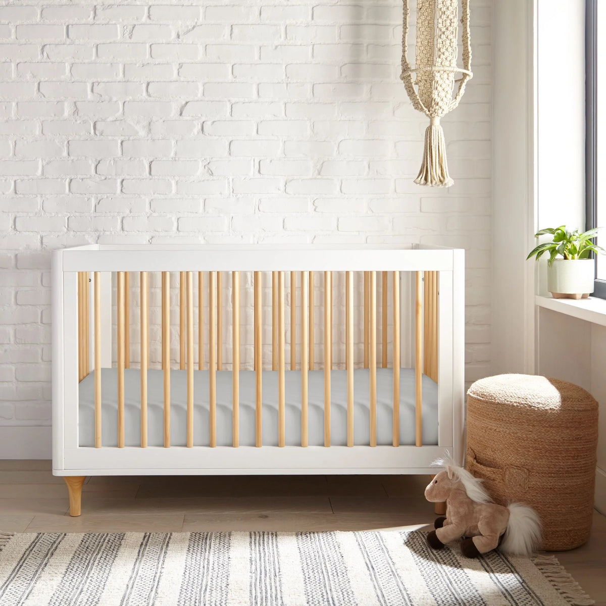 Bamboo is Better Cooling Bamboo Crib Fitted Sheet, Silver – product photo
