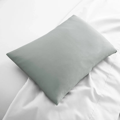 Bamboo is Better Cooling Bamboo Travel Pillowcase, Silver – product photo