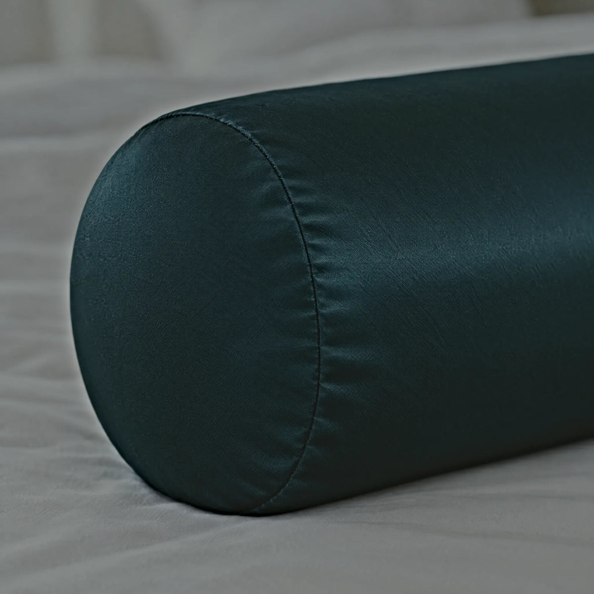 Bamboo is Better Cooling Bamboo Travel Pillowcase, Slate – seam close-up