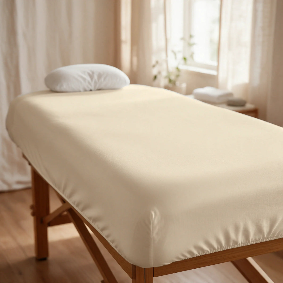 Bamboo is Better Cooling Bamboo Spa Fitted Sheet, Taupe – product photo