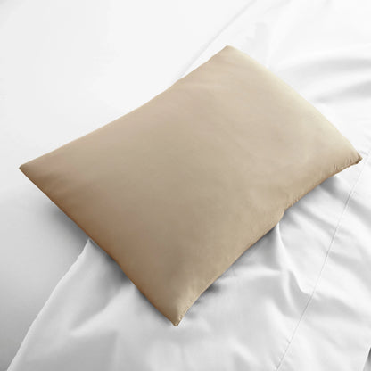 Bamboo is Better Cooling Bamboo Travel Pillowcase, Taupe – product photo