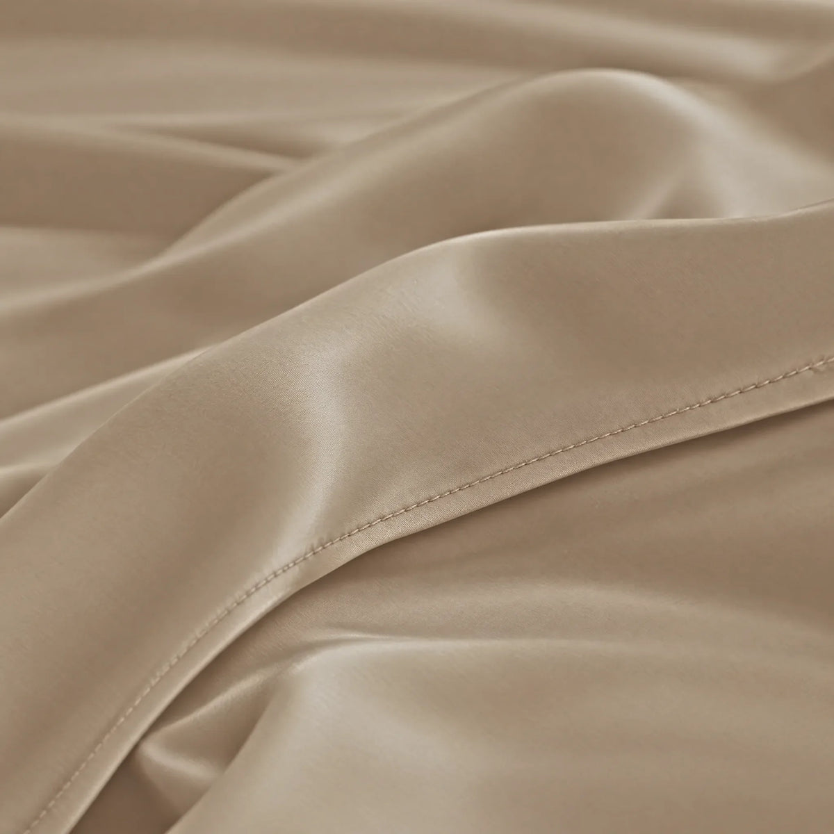 Bamboo is Better Cooling Bamboo Travel Pillowcase, Taupe – fabric close-up
