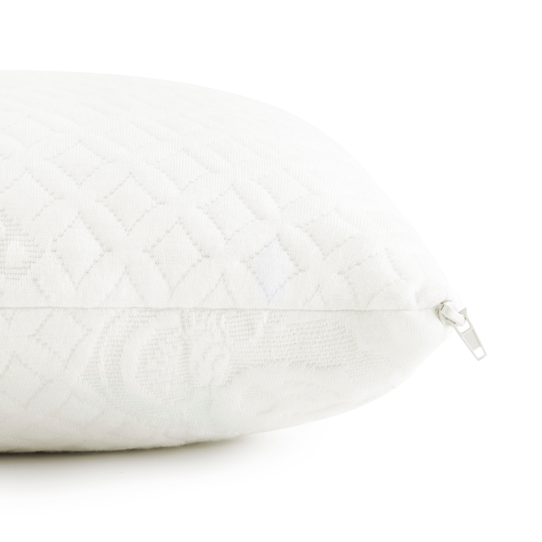 Bamboo is Better Adjustable Bamboo Cooling Toddler Pillow – zipper detail