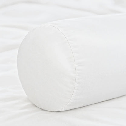 Bamboo is Better Cooling Bamboo Travel Pillowcase, White – seam close-up