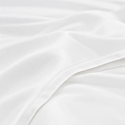 Bamboo is Better Cooling Bamboo Travel Pillowcase, White – fabric close-up