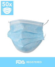 Load image into Gallery viewer, Child Disposable 3-PLY Face Mask (50 Masks) - DMB Supply
