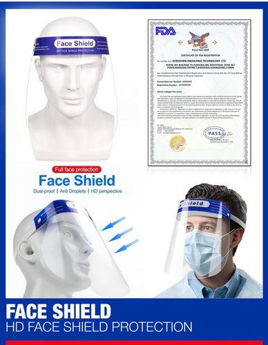 Face Shields (500 Shields) - DMB Supply