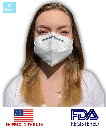 First Authentic KN95 Protective Face Mask (20 Masks) - DMB Supply